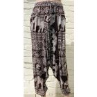 Elephant Print Alibaba Pants