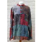 Patchwork Print Shirt